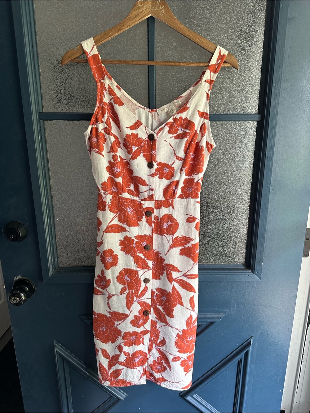 Sleeveless Floral Midi Dress